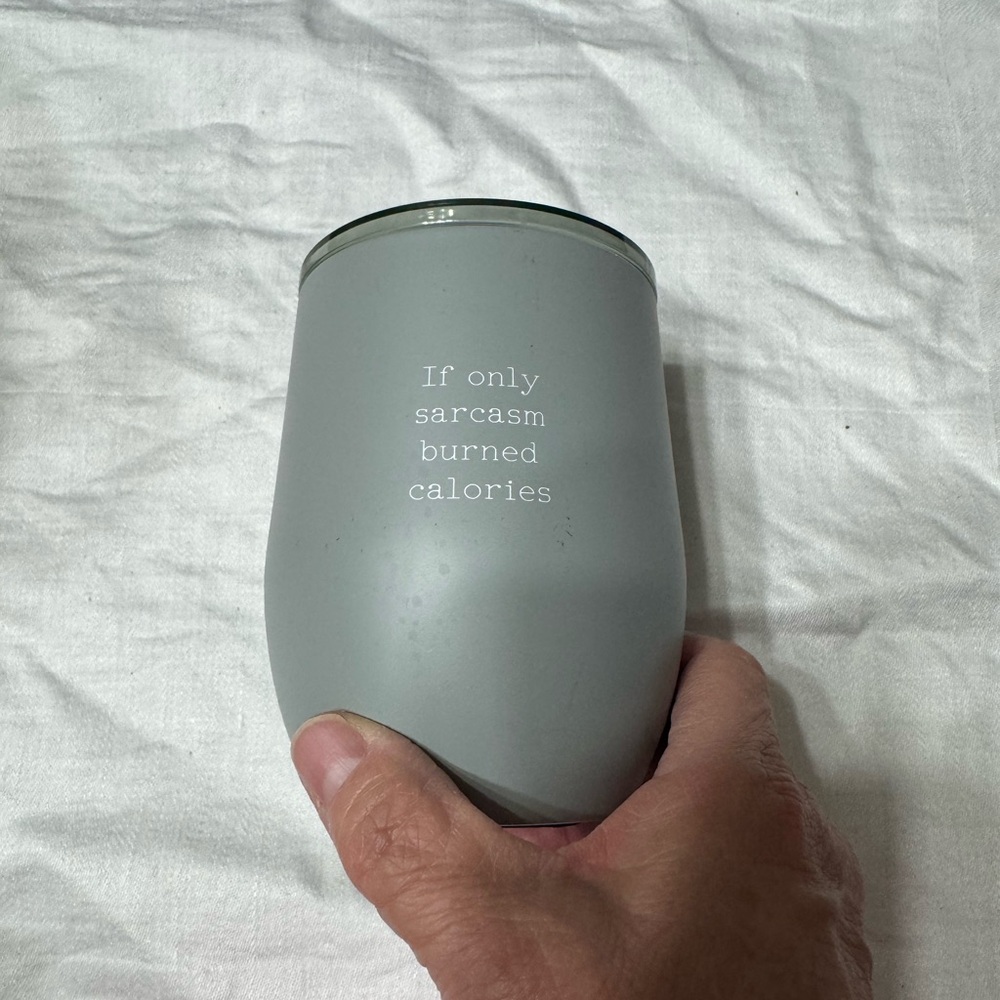 Source Unknown Gray Insulated Tumbler